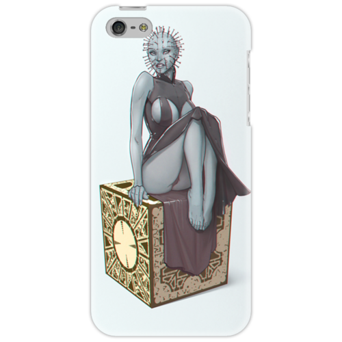 Заказать чехол для iPhone 5/5S в Москве. Чехол для iPhone 5 леди Пинхед от Татьяна - готовые дизайны и нанесение принтов.