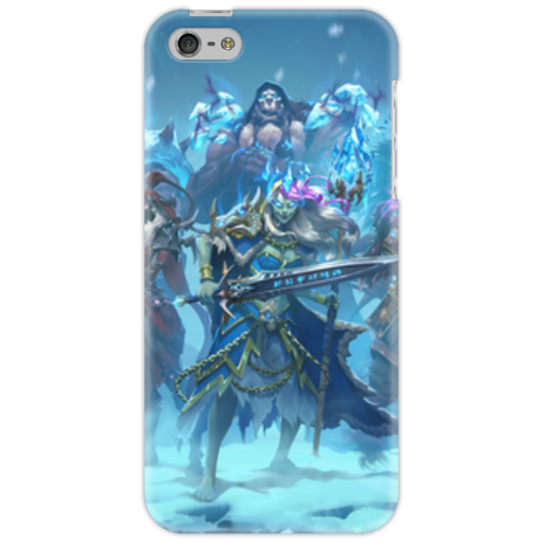 Заказать чехол для iPhone 5/5S в Москве. Чехол для iPhone 5 Knights Of The Frozen Throne от Media M  - готовые дизайны и нанесение принтов.