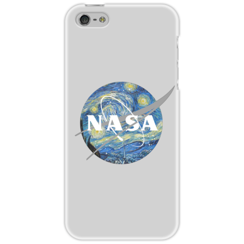 Заказать чехол для iPhone 5/5S в Москве. Чехол для iPhone 5 /Nasa от Polilog - готовые дизайны и нанесение принтов.