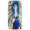 Заказать чехол для iPhone 5/5S в Москве. Чехол для iPhone 5 2014 Blue Horse от CavaDesign - готовые дизайны и нанесение принтов.