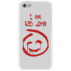 Заказать чехол для iPhone 5/5S в Москве. Чехол для iPhone 5 Смайлик Red John (The Mentalist) от maks - готовые дизайны и нанесение принтов.