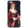 Заказать чехол для iPhone 5/5S в Москве. Чехол для iPhone 5 Портрет аристократки из Венеции от trend - готовые дизайны и нанесение принтов.