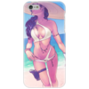 Заказать чехол для iPhone 5/5S в Москве. Чехол для iPhone 5 Девушка на пляже от Media M  - готовые дизайны и нанесение принтов.