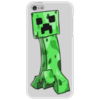Заказать чехол для iPhone 5/5S в Москве. Чехол для iPhone 5 Minecraft Creeper от minecraft-monitor.ru - готовые дизайны и нанесение принтов.
