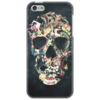 Заказать чехол для iPhone 5/5S в Москве. Чехол для iPhone 5 Black Skull от lovelyvandalism - готовые дизайны и нанесение принтов.
