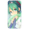 Заказать чехол для iPhone 5/5S в Москве. Чехол для iPhone 5 Miku Hatsune Sush от Дмитрий Кот - готовые дизайны и нанесение принтов.