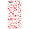 Заказать чехол для iPhone 5/5S в Москве. Чехол для iPhone 5 St-Valentine-s-day-seamless от CavaDesign - готовые дизайны и нанесение принтов.
