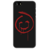 Заказать чехол для iPhone 5/5S в Москве. Чехол для iPhone 5 Смайлик Кровавый Джон (Менталист) от maks - готовые дизайны и нанесение принтов.