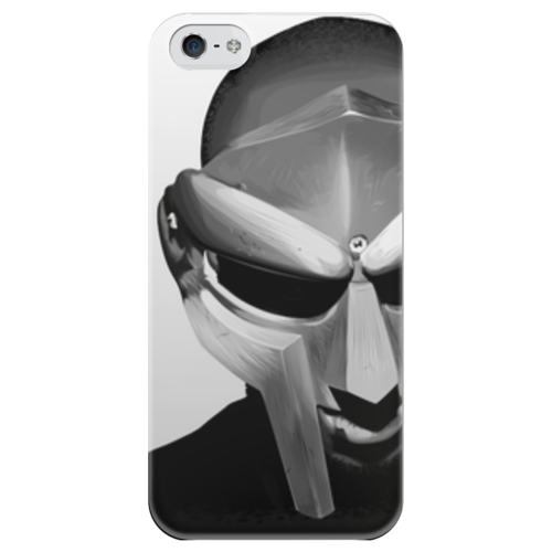 Заказать чехол для iPhone 5/5S в Москве. Чехол для iPhone 5 глянцевый, с полной запечаткой MF DOOM от dvade74 - готовые дизайны и нанесение принтов.