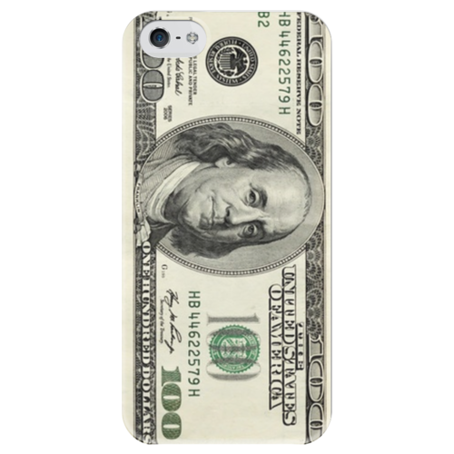 Заказать чехол для iPhone 5/5S в Москве. Чехол для iPhone 5 глянцевый, с полной запечаткой 100 dollars от design@00 - готовые дизайны и нанесение принтов.