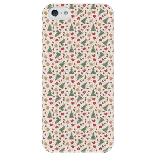 Заказать чехол для iPhone 5/5S в Москве. Чехол для iPhone 5 глянцевый, с полной запечаткой Праздник от Media M  - готовые дизайны и нанесение принтов.
