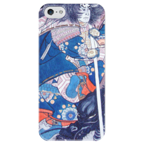 Заказать чехол для iPhone 5/5S в Москве. Чехол для iPhone 5 глянцевый, с полной запечаткой Отдых после битвы от Marina Serediuc - готовые дизайны и нанесение принтов.