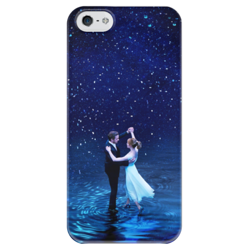 Заказать чехол для iPhone 5/5S в Москве. Чехол для iPhone 5 глянцевый, с полной запечаткой Ла Ла Ленд от skynatural - готовые дизайны и нанесение принтов.