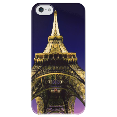 Заказать чехол для iPhone 5/5S в Москве. Чехол для iPhone 5 глянцевый, с полной запечаткой La Paris от CavaDesign - готовые дизайны и нанесение принтов.
