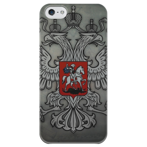 Заказать чехол для iPhone 5/5S в Москве. Чехол для iPhone 5 глянцевый, с полной запечаткой Россия от vpuchkin - готовые дизайны и нанесение принтов.