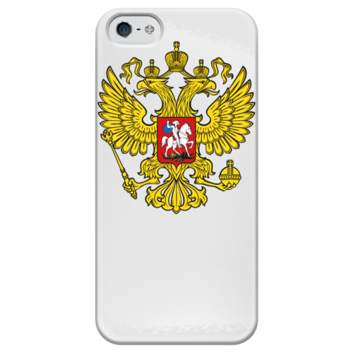 Заказать чехол для iPhone 5/5S в Москве. Чехол для iPhone 5 глянцевый, с полной запечаткой    Орлы от Nalivaev - готовые дизайны и нанесение принтов.