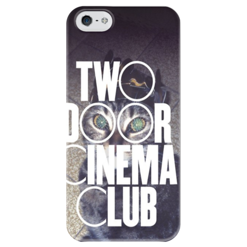 Заказать чехол для iPhone 5/5S в Москве. Чехол для iPhone 5 глянцевый, с полной запечаткой Two Door Cinema Club от rinalee - готовые дизайны и нанесение принтов.