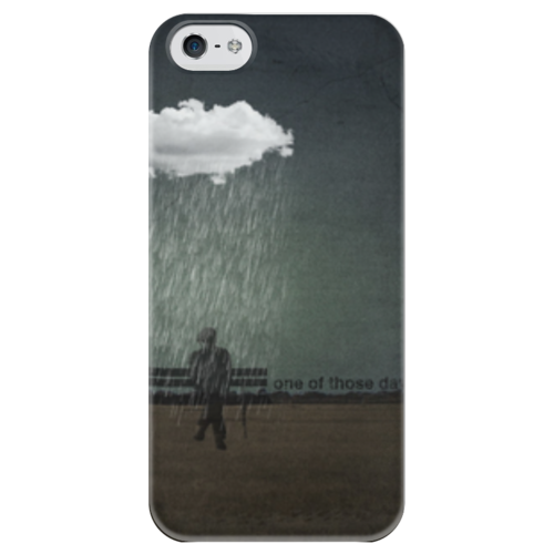 Заказать чехол для iPhone 5/5S в Москве. Чехол для iPhone 5 глянцевый, с полной запечаткой One of those day от Артем - готовые дизайны и нанесение принтов.