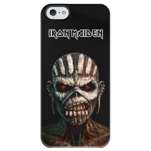 Заказать чехол для iPhone 5/5S в Москве. Чехол для iPhone 5 глянцевый, с полной запечаткой Iron Maiden "Book Of Souls" от cornel - готовые дизайны и нанесение принтов.