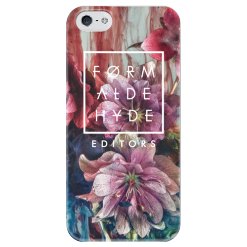 Заказать чехол для iPhone 5/5S в Москве. Чехол для iPhone 5 глянцевый, с полной запечаткой Editors от geekbox - готовые дизайны и нанесение принтов.