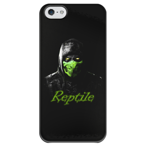 Заказать чехол для iPhone 5/5S в Москве. Чехол для iPhone 5 глянцевый, с полной запечаткой Reptile от Дмитрий - готовые дизайны и нанесение принтов.