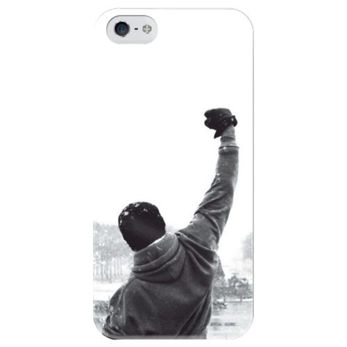 Заказать чехол для iPhone 5/5S в Москве. Чехол для iPhone 5 глянцевый, с полной запечаткой Рокки от skynatural - готовые дизайны и нанесение принтов.
