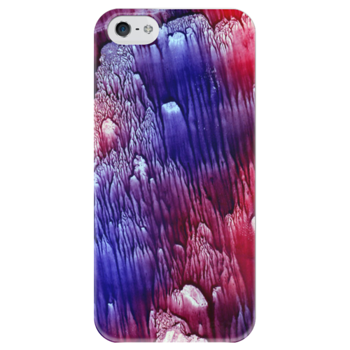 Заказать чехол для iPhone 5/5S в Москве. Чехол для iPhone 5 глянцевый, с полной запечаткой Акварелька от Alisa - готовые дизайны и нанесение принтов.