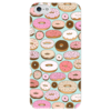 Заказать чехол для iPhone 5/5S в Москве. Чехол для iPhone 5 глянцевый, с полной запечаткой Пончики от huliadevika - готовые дизайны и нанесение принтов.