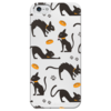 Заказать чехол для iPhone 5/5S в Москве. Чехол для iPhone 5 глянцевый, с полной запечаткой Чёрные кошки от BeliySlon - готовые дизайны и нанесение принтов.