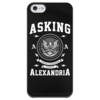 Заказать чехол для iPhone 5/5S в Москве. Чехол для iPhone 5 глянцевый, с полной запечаткой Asking Alexandria от geekbox - готовые дизайны и нанесение принтов.