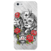 Заказать чехол для iPhone 5/5S в Москве. Чехол для iPhone 5 глянцевый, с полной запечаткой Девушка от Media M  - готовые дизайны и нанесение принтов.