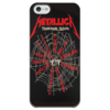 Заказать чехол для iPhone 5/5S в Москве. Чехол для iPhone 5 глянцевый, с полной запечаткой Metallica от Виталий70 - готовые дизайны и нанесение принтов.