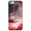 Заказать чехол для iPhone 5/5S в Москве. Чехол для iPhone 5 глянцевый, с полной запечаткой Алый закат от Таня Чулюкина - готовые дизайны и нанесение принтов.