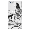 Заказать чехол для iPhone 5/5S в Москве. Чехол для iPhone 5 глянцевый, с полной запечаткой Призрак в доспехах от geekbox - готовые дизайны и нанесение принтов.