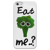 Заказать чехол для iPhone 5/5S в Москве. Чехол для iPhone 5 глянцевый, с полной запечаткой Eat me..? от FireFoxa - готовые дизайны и нанесение принтов.