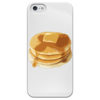 Заказать чехол для iPhone 5/5S в Москве. Чехол для iPhone 5 глянцевый, с полной запечаткой Блины с маслом от efwicked - готовые дизайны и нанесение принтов.