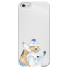Заказать чехол для iPhone 5/5S в Москве. Чехол для iPhone 5 глянцевый, с полной запечаткой Моя любимая собака от juliafast77 - готовые дизайны и нанесение принтов.