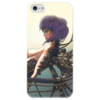 Заказать чехол для iPhone 5/5S в Москве. Чехол для iPhone 5 глянцевый, с полной запечаткой Призрак в доспехах от geekbox - готовые дизайны и нанесение принтов.