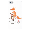 Заказать чехол для iPhone 5/5S в Москве. Чехол для iPhone 5 глянцевый, с полной запечаткой Funny Fox от brahman - готовые дизайны и нанесение принтов.