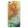 Заказать чехол для iPhone 5/5S в Москве. Чехол для iPhone 5 глянцевый, с полной запечаткой Облака от Светлана Панарина - готовые дизайны и нанесение принтов.
