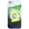 Заказать чехол для iPhone 5/5S в Москве. Чехол для iPhone 5 глянцевый, с полной запечаткой Green Lantern  от crash - готовые дизайны и нанесение принтов.
