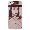 Заказать чехол для iPhone 5/5S в Москве. Чехол для iPhone 5 глянцевый, с полной запечаткой Монархиня от Тася Домнич - готовые дизайны и нанесение принтов.