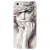 Заказать чехол для iPhone 5/5S в Москве. Чехол для iPhone 5 глянцевый, с полной запечаткой Девушка от dim9476 - готовые дизайны и нанесение принтов.