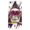 Заказать чехол для iPhone 5/5S в Москве. Чехол для iPhone 5 глянцевый, с полной запечаткой Skull in triangle от scoopysmith - готовые дизайны и нанесение принтов.
