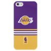 Заказать чехол для iPhone 5/5S в Москве. Чехол для iPhone 5 глянцевый, с полной запечаткой Lakers case pro от alexabuzyarov - готовые дизайны и нанесение принтов.