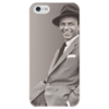 Заказать чехол для iPhone 5/5S в Москве. Чехол для iPhone 5 глянцевый, с полной запечаткой Frank Sinatra от e1rey - готовые дизайны и нанесение принтов.