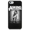 Заказать чехол для iPhone 5/5S в Москве. Чехол для iPhone 5 глянцевый, с полной запечаткой Asking Alexandria от geekbox - готовые дизайны и нанесение принтов.