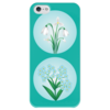 Заказать чехол для iPhone 5/5S в Москве. Чехол для iPhone 5 глянцевый, с полной запечаткой Весенние цветы от Antaya - готовые дизайны и нанесение принтов.