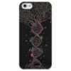 Заказать чехол для iPhone 5/5S в Москве. Чехол для iPhone 5 глянцевый, с полной запечаткой DNA Tree / Древо ДНК от crash - готовые дизайны и нанесение принтов.
