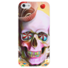Заказать чехол для iPhone 5/5S в Москве. Чехол для iPhone 5 глянцевый, с полной запечаткой Sweet Skull от scoopysmith - готовые дизайны и нанесение принтов.
